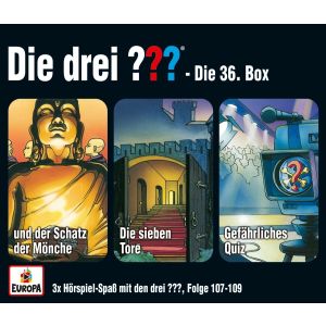 Die drei ??? Fragezeichen - Die 36. ??? Box (Folge 107 - 109)