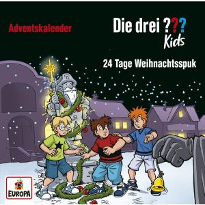 Die drei ??? Fragezeichen Kids Adventskalender 24 Tage Weihnachtsspuk
