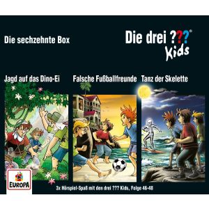 Die drei ??? Fragezeichen Kids - Die sechzehnte Box (Folge 46, 47, 48)