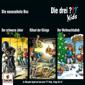 Die drei ??? Fragezeichen Kids - Die 19. Box (Folge 55, 56, 57)