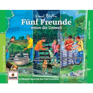 Fünf Freunde 37. 3er Box: Retten die Umwelt (Folgen 116,126,135)