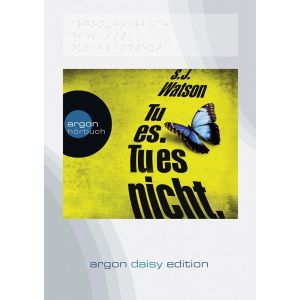 S.J. Watson - Tu es. Tu es nicht. (Daisy-Edition) - Thriller