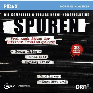 Pidax Hörspiel Klassiker - Spuren - Frei Nach Akten der Berliner Kriminalpolizei - Hörspiel