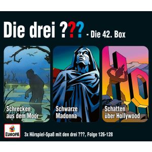 Die drei Fragezeichen Box die 42. Folgen 126, 127, 128