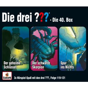 Die drei ??? Fragezeichen - Die 40. Box (Folgen 119, 120, 121)