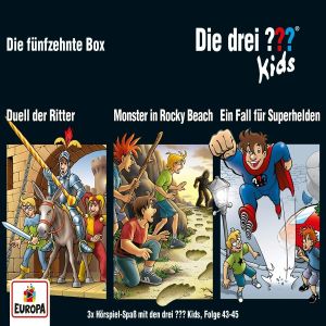 Die drei ??? Fragezeichen Kids - Die fünfzehnte Box (Folge 43, 44, 45)