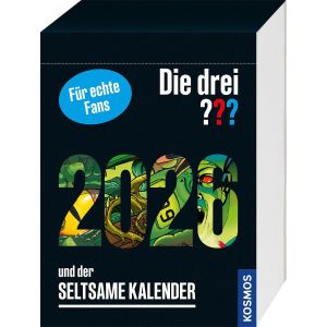 Die drei ??? Fragezeichen - und der seltsame Kalender 2026: Tagesabreißkalender