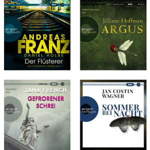 4 x Hoffmann-French-Franz-Wagner Krimi / Thriller auf 6 mp3CD !!!