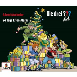 Die drei ??? Fragezeichen Kids - 24 Tage Elfen-Alarm - Adventskalender 2024