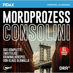 Pidax Hörspiel Klassiker - Mordprozess Consolini