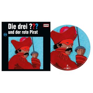 die drei ??? 34 und der rote Pirat (Picture-Vinyl)