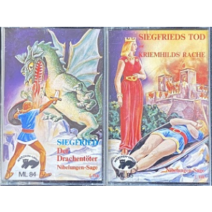 MC Märchenland 84+85 Die Nibelungen-Sage 1+2 Komplett