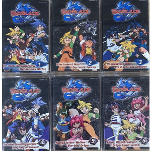 MC Universal Beyblade Folge 1 - 6 Komplett