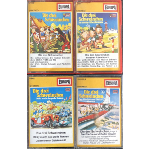 MC Europa die drei Schweinchen Folge 1 - 4 komplett