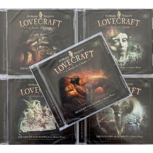 5 x CD H.P. Lovecraft - Chroniken des Grauens im Paket 