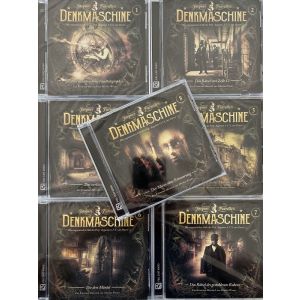 7 x CD Jacques Futrelles Die Denkmaschine im Paket !!!