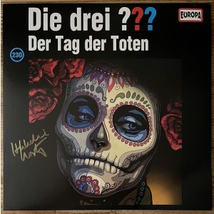 drei Fragezeichen Folge 230 Der Tag der Toten (LP) Original signiert !!!