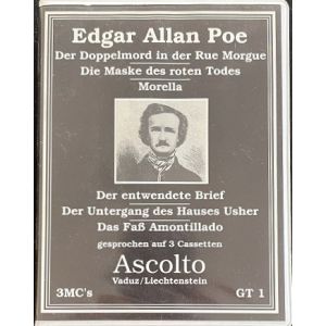 3 MC Ascolto - Edgar Allan Poe Sammlung
