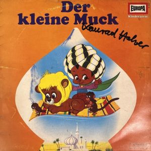 LP Europa der kleine Muck (2) - Konrad Halver - Original signiert !!!