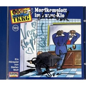 TKKG 123- Sascha Draeger - Niki Nowotny - Manou Lubowsky - Veronika Neugebauer - Original signiert !!!