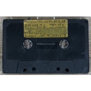 Europa Muster Kassette Funkspots 31.03.1987