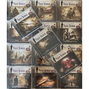 15 CD die rätselhaften Fälle des Pater Brown aus Folge 1 - 16 Hörspielpaket !!!