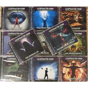 11 x CD Gespenster-Krimi Gänsehaut Hörspiel Paket
