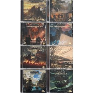 8 x CD Das schwarze Auge Paket 1: 8 Folgen aus 01-10 im Paket