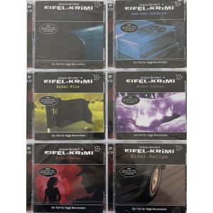 12 x CD Eifel-Krimi Paket aus Folge 01 - 09