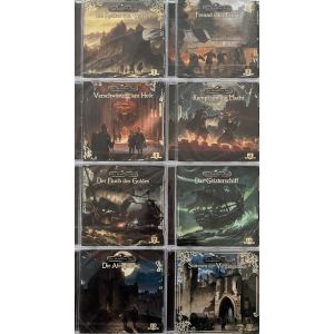 8 x CD Das schwarze Auge Paket 1: 8 Folgen aus 01-13 im Paket