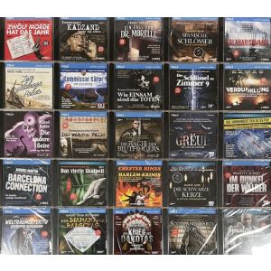 25 x CD Pidax - Krimi / Thriller - Hörspiel Paket