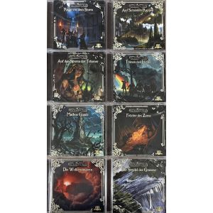 8 x CD Das schwarze Auge Paket 2: 8 Folgen aus 14-22 im Paket