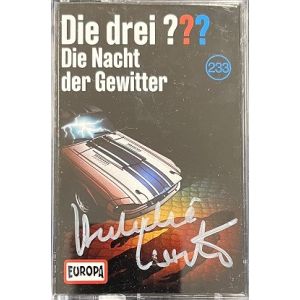 drei Fragezeichen Folge 233 die Nacht der Gewitter (MC) SIGNIERT !!!