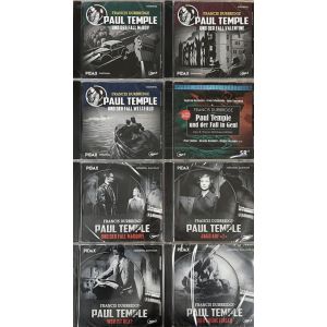 8 x Pidax - Paul Temple - Hörspiel Paket