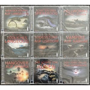 9 x CD Insel-Krimi - Paket 2 - Hörspiele