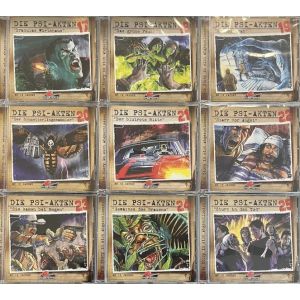 9 x CD Die PSI - Akten Folge 17 - 25 im Paket