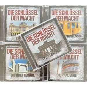 Jan Gaspar - Die Schlüssel der Macht Folge 01- 05 Paket