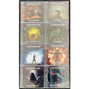 8 x CD Gespenster-Krimi Gänsehaut Hörspiel Paket