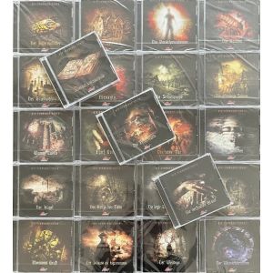 23 x  CD Die Schwarze Serie aus Folge 8 - 32 Hörspiele