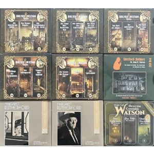 28 x CD Holmes & Watson & Rutherford - Hörspielpaket 