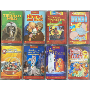 8 MC Walt Disney - Original Hörspiele zum Film Paket 1