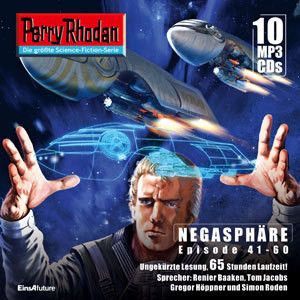 Perry Rhodan Negasphäre-Zyklus 41-60 (Sammelbox 10 MP3-CDs)