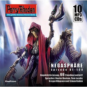 Perry Rhodan Negasphäre-Zyklus 81-100 (Sammelbox 10 MP3-CDs)