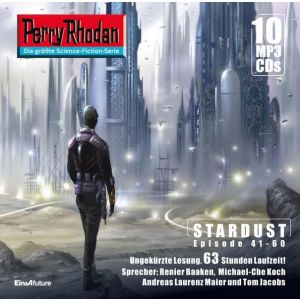 Perry Rhodan Sammelbox Stardust-Zyklus 3 Episode 41-60 (10 MP3-CDs)