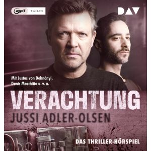 Jussi Adler-Olsen - Verachtung: Carl Mørck, Sonderdezernat Q, Fall 4 (Hörspiel)