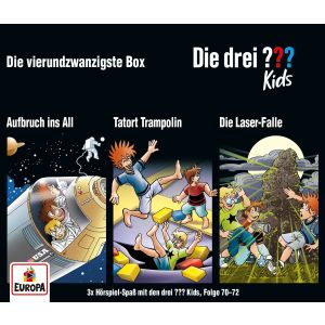 Die drei ??? Fragezeichen Kids - Die 24. Box (Folge 70, 71, 72)