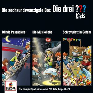 Die drei ??? Fragezeichen Kids - Die 26. Box (Folge 76, 77, 78)