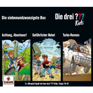 Die drei ??? Fragezeichen Kids - Die 27. Box (Folge 79, 80, 81)