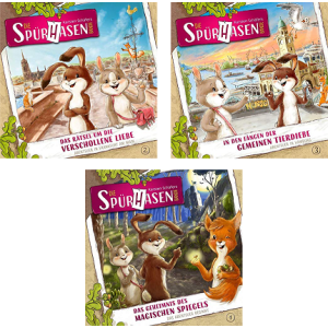 Die Spürhasenbande Folge 1-3 - Hörspiele