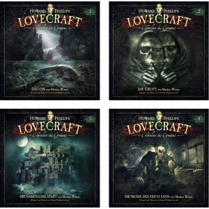 H.P. Lovecraft - Chroniken des Grauens 01 - 04 - VINYL Ausgabe Bundle